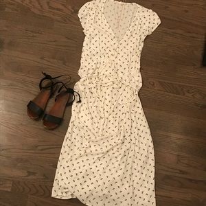 Gap - Floral Print - Wrap Maxi Dress